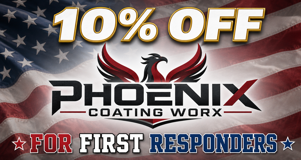 10% Off for First Responders - Phoenix Coating Worx